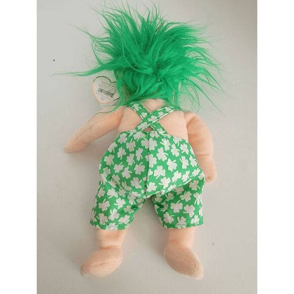 TY Beanie Kids Collection Shenanigan Plush Stuffed Toy St Patrick Green 10" - Picture 4 of 5